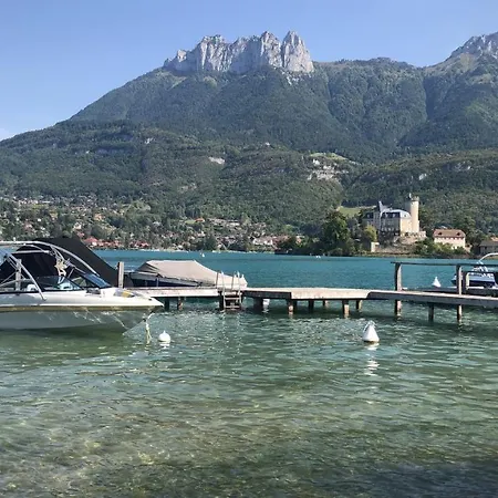 Studio Les Pieds Dans L'Eau Duingt Exterior photo